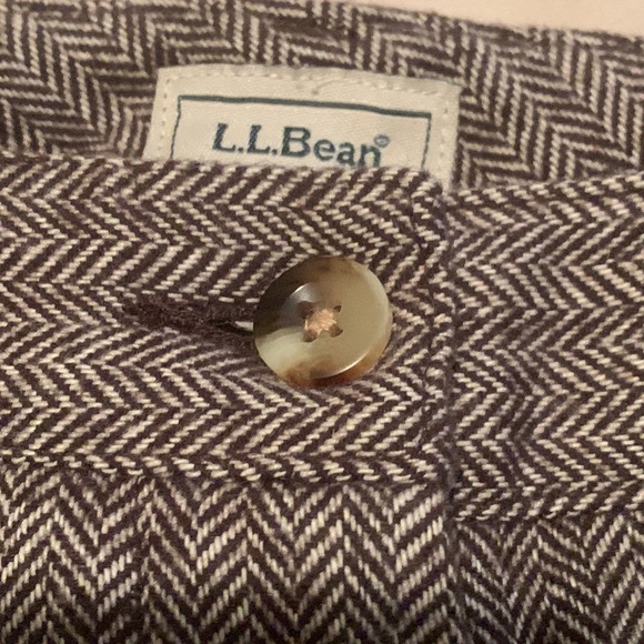 L.L. Bean size 6 Regular Herringbone Vintage Pants - Picture 14 of 14
